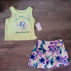Minnie Mouse Girls Active Set Size 5t NWT